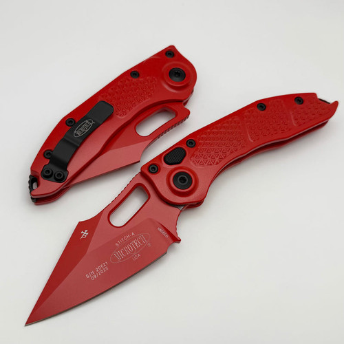 Stitch - Auto S/E Cerakote Red Standard w/ Black Hardware Stitch - Auto S/E Cerakote Red Standard w/ Black Hardware