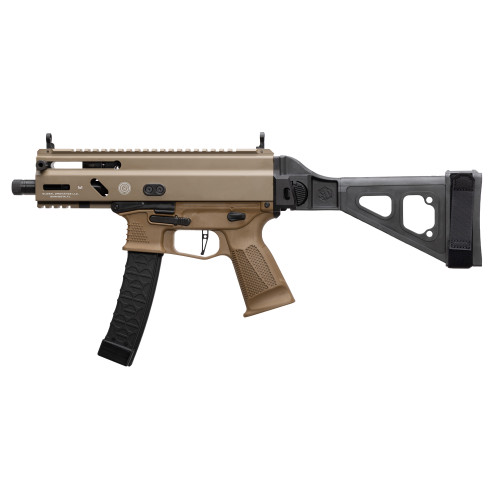 Stribog SP9A3S 9mm 5" FDE 30rd TB SBT Folder