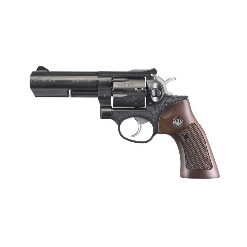 GP100 357 4.2" Blued/Engraved TALO