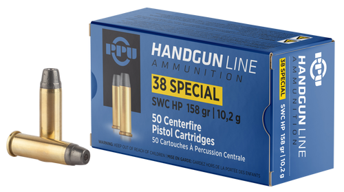 Prvi Partizan - 38 Special - 158gr SWC HP - 50rd Prvi Partizan - 38 Special - 158gr SWC HP - 50rd