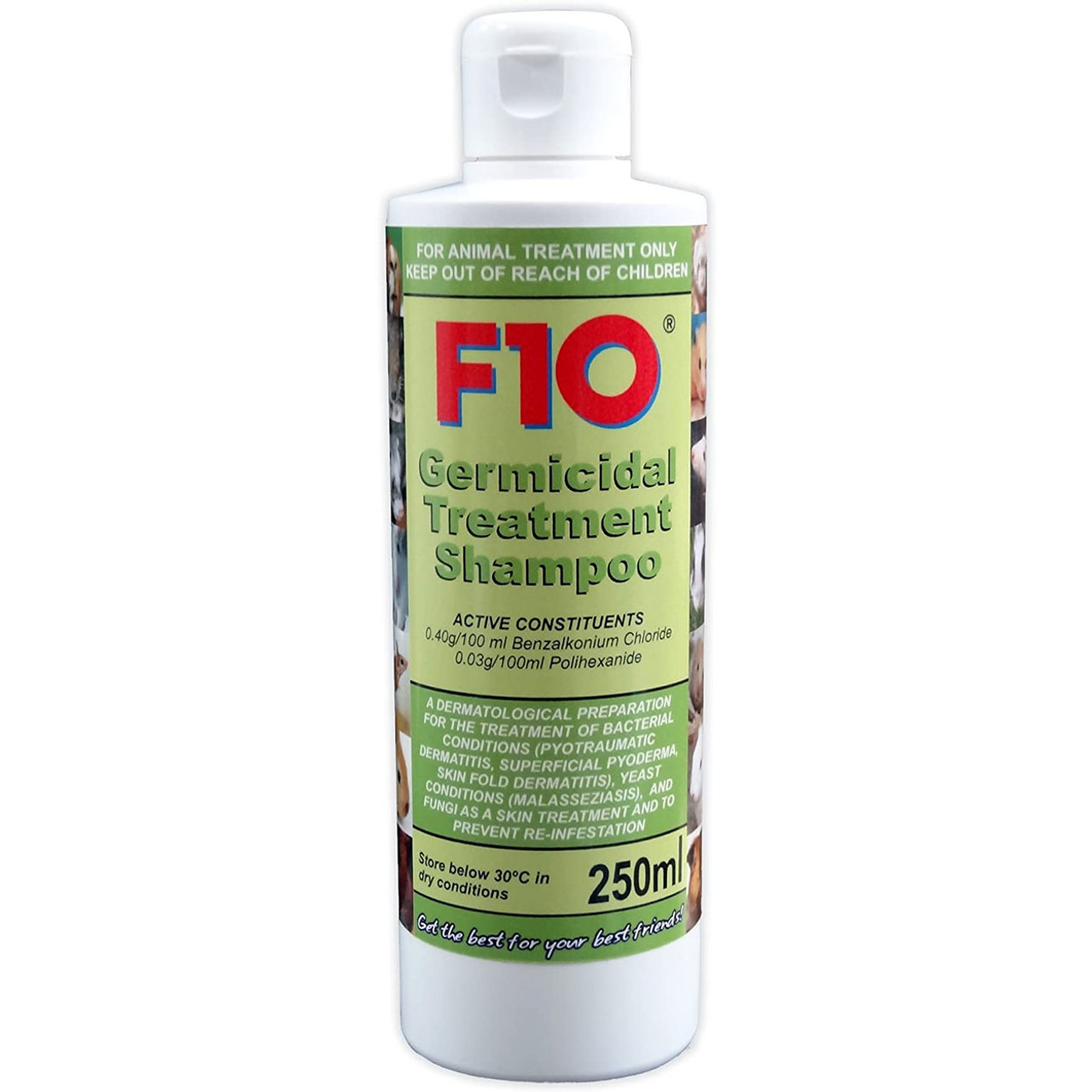 F10 Germicidal Treatment Shampoo 250ml