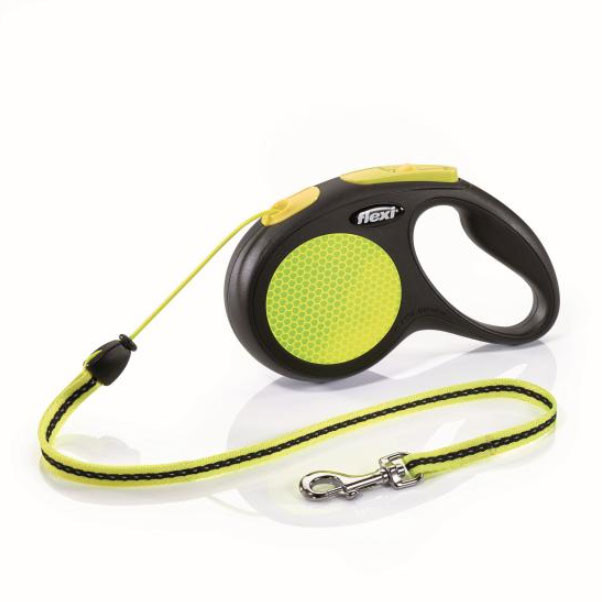 Flexi New Neon Retractable Cord Leash
