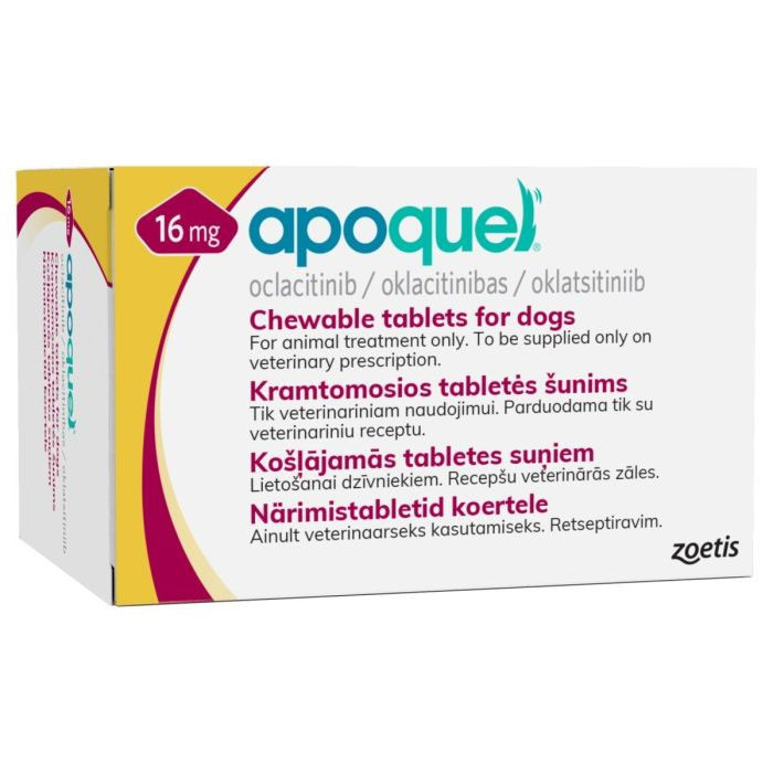 Apoquel 16mg Chewable Tablets for Dogs - Main Image