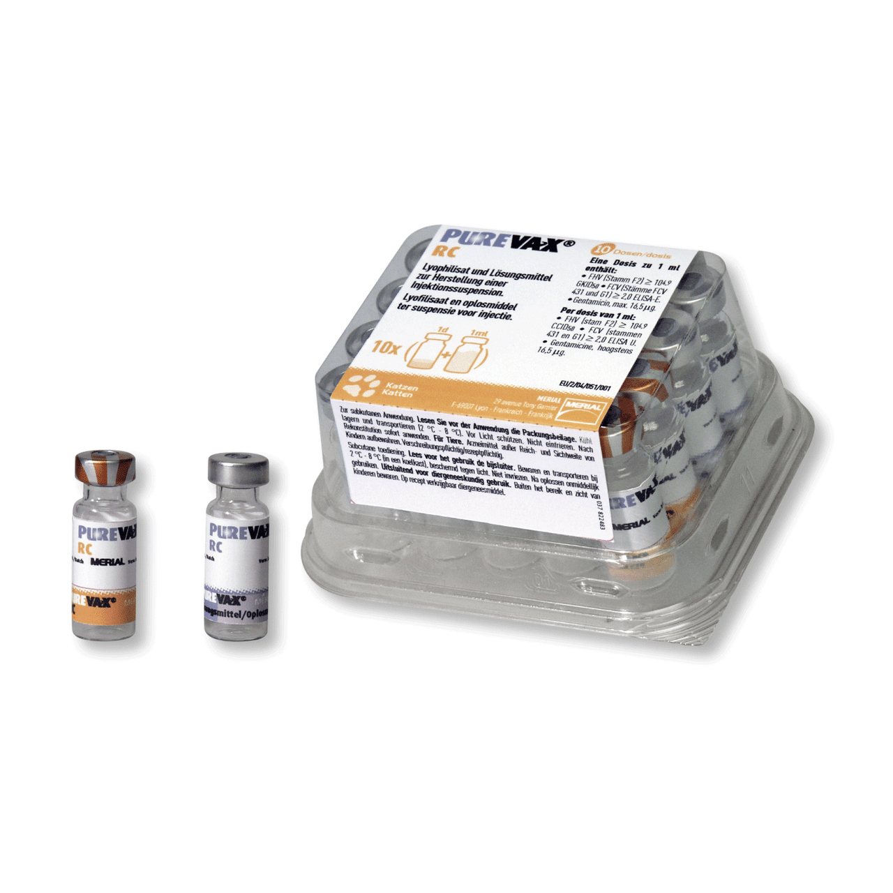 Purevax RC 10 dose POM - Main Image