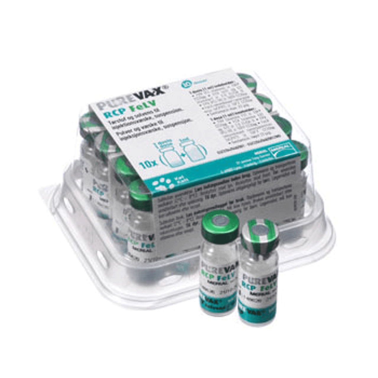 Purevax RCP FeLV lyophilisate and solvent for suspension POM