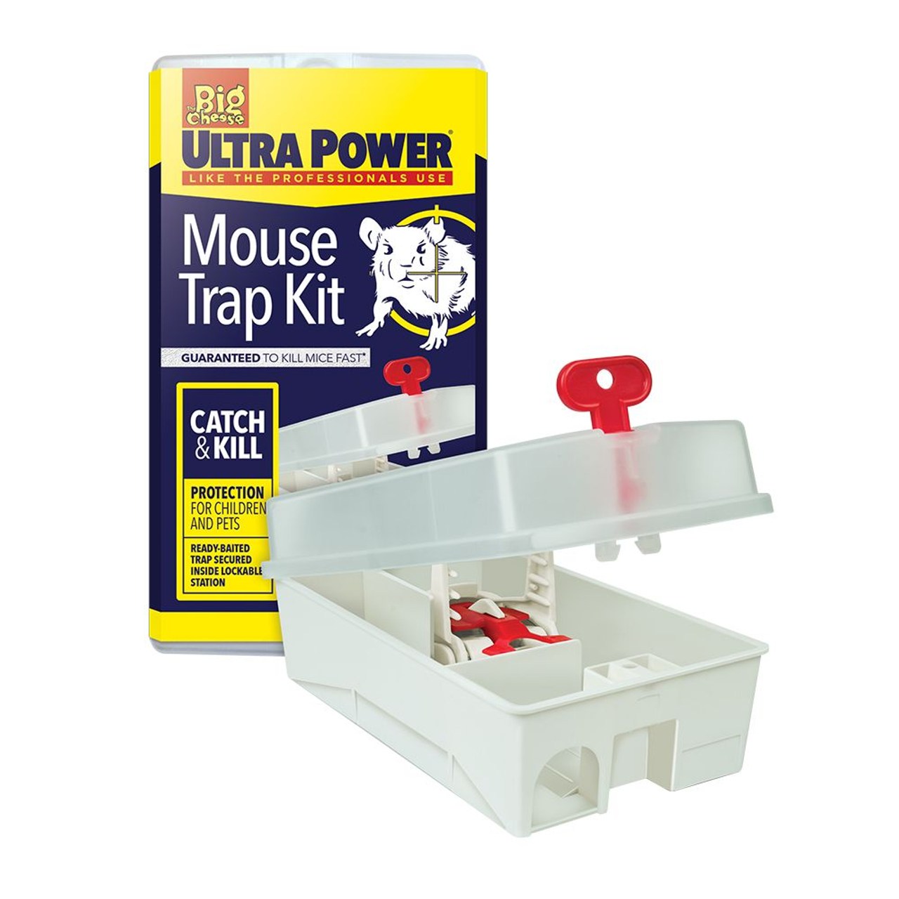 The Big Cheese Ultra Power Galvanised Steel Mouse Live-Catch Trap