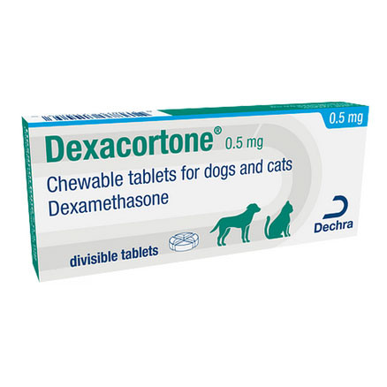 Dexacortone Chewable tablets for cats and dogs - Main Image