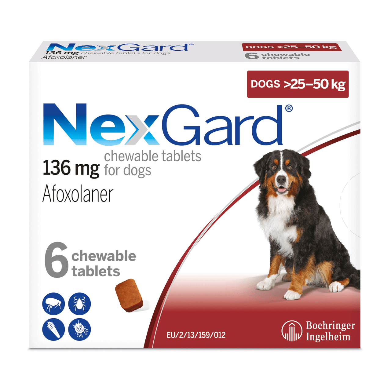 NexGard Chewable Tablets for Dogs POM