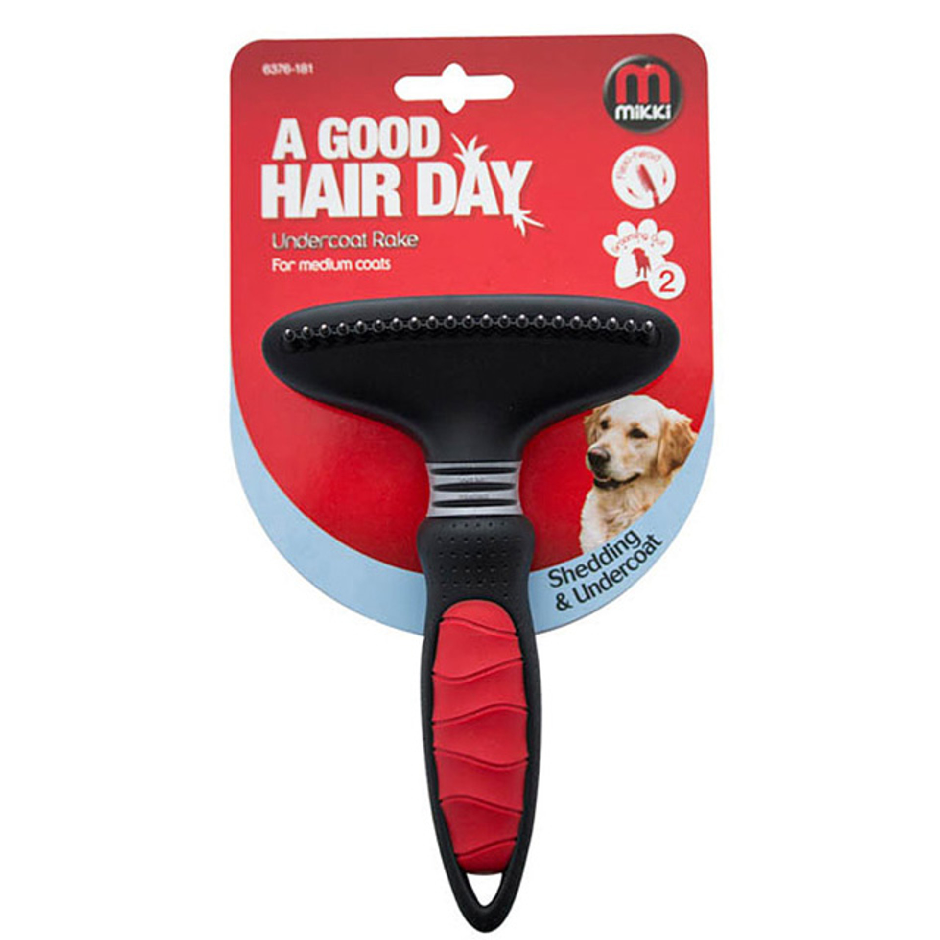 Mikki Undercoat Rake for Medium Coats