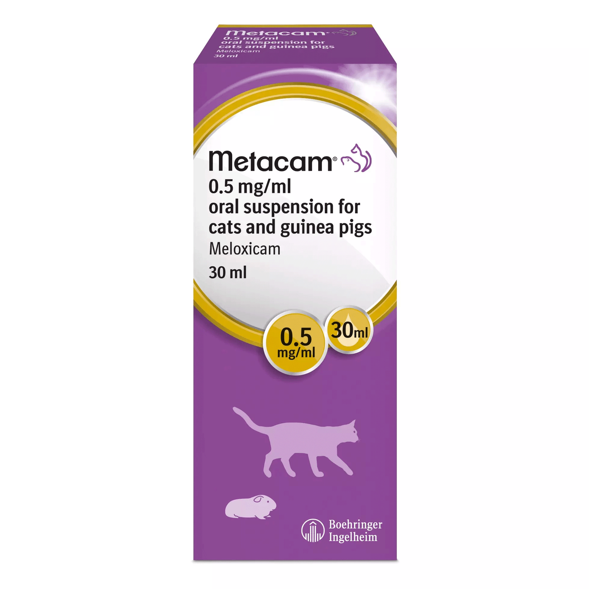 Metacam 0.5mg/ml Oral Suspension for Cats & Guinea Pigs