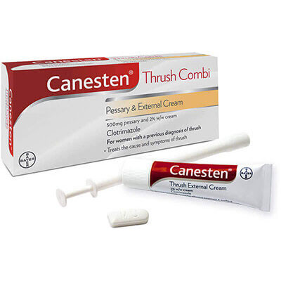 Canesten Thrush Combi Pessary & External Cream