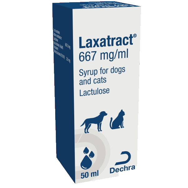 Laxatract 667 mg/ml Syrup for Dogs and Cats 50ml