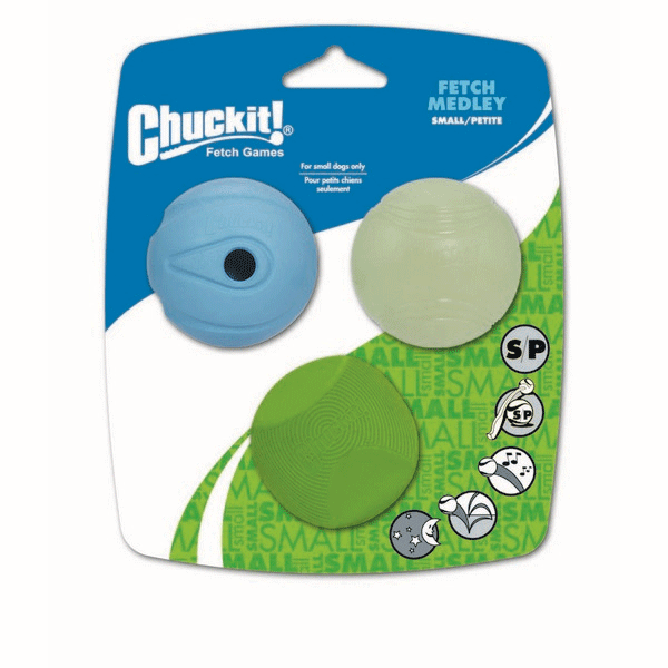 Chuckit Fetch Medley Assorted Small