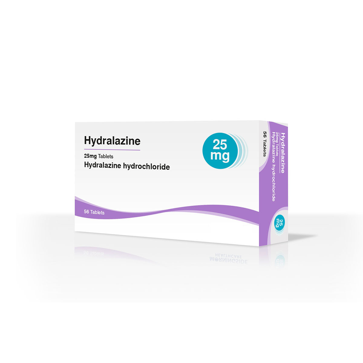 Hydralazine 25mg tablets (pack of 56)
