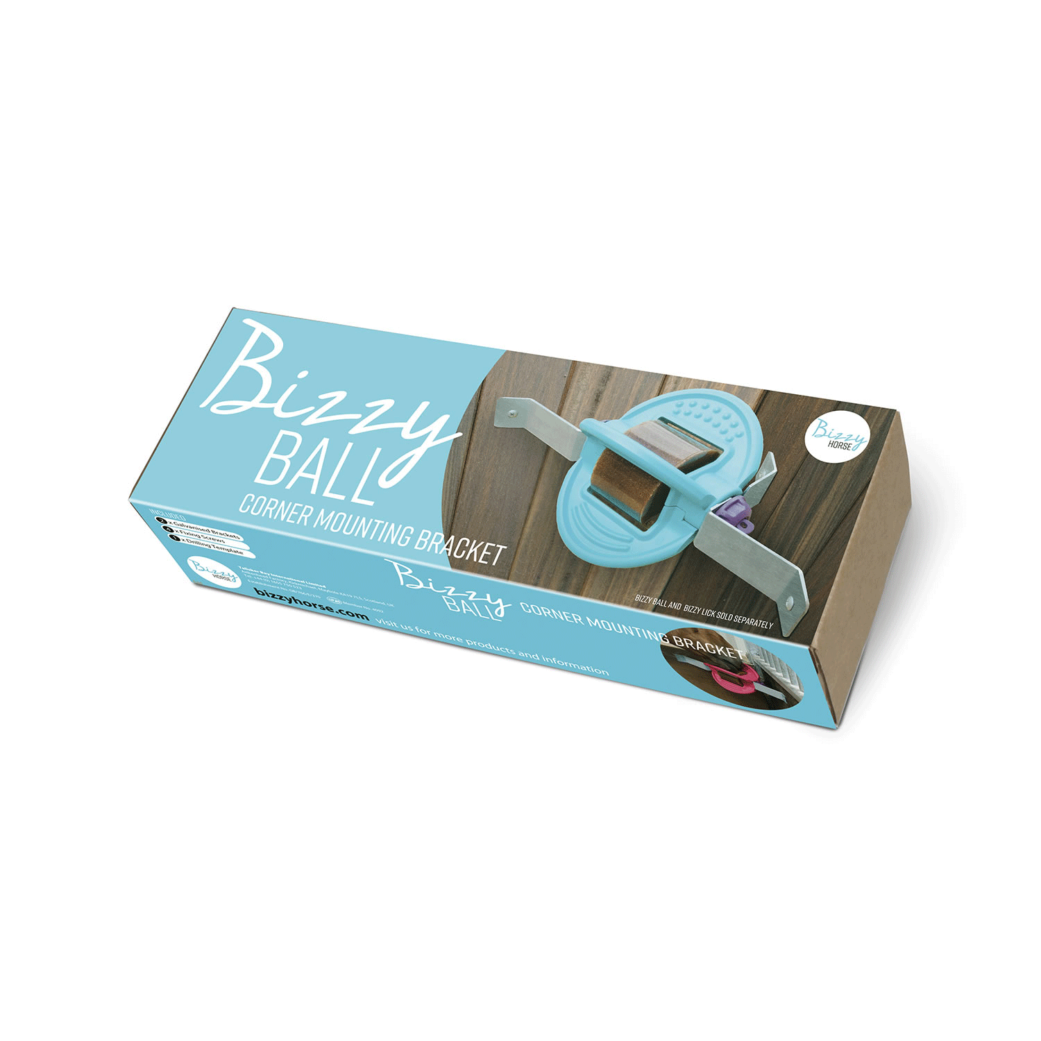 Bizzy Horse Bizzy Ball Corner Wall Bracket