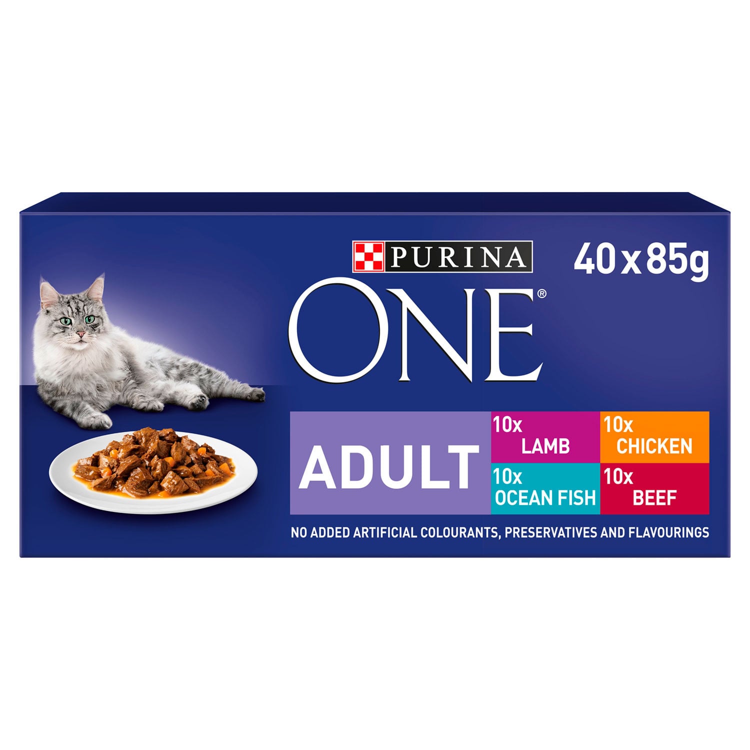 Purina ONE Adult Cat Mini Fillets in Gravy