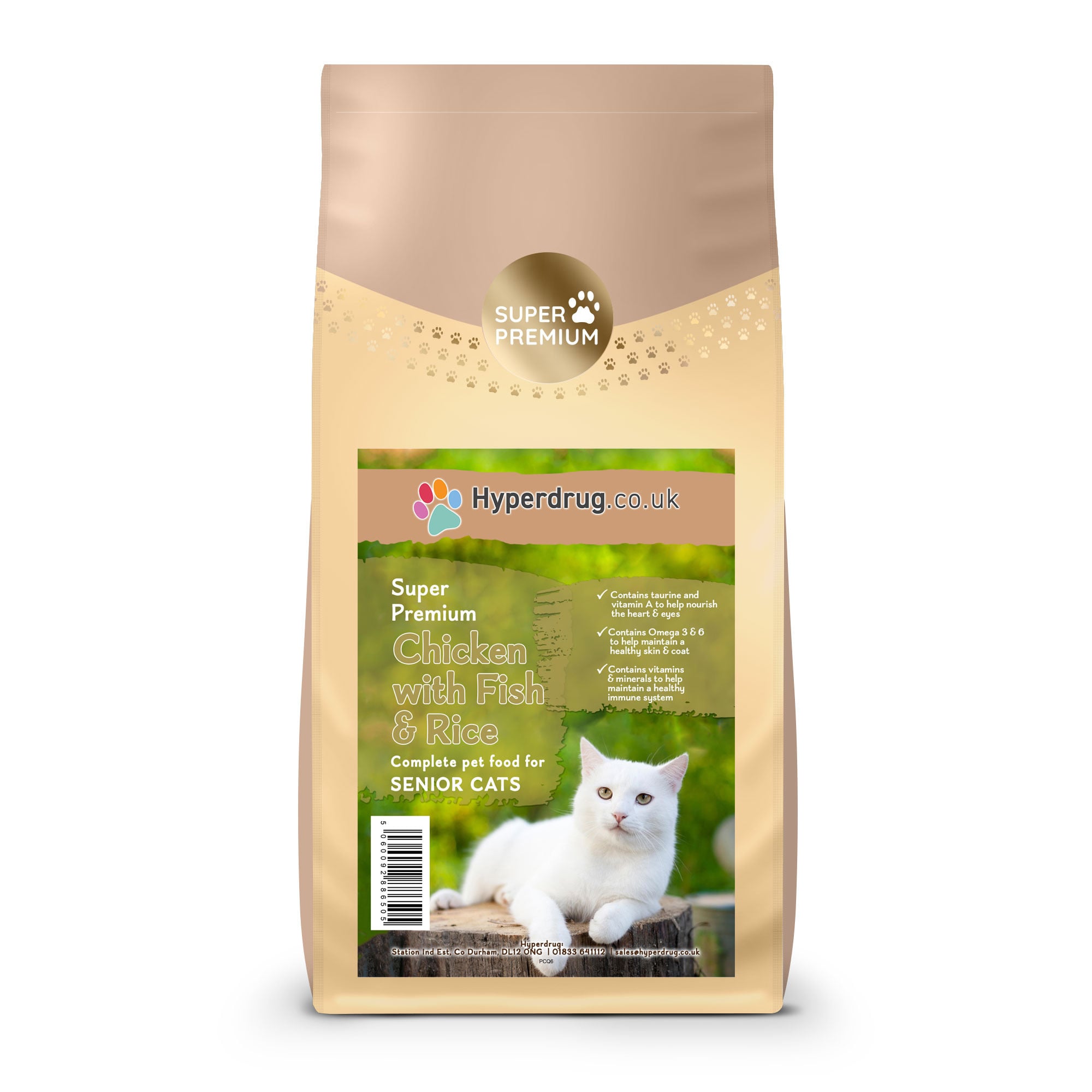 Hyperdrug Super Premium Adult Senior Cat Chicken with Rice