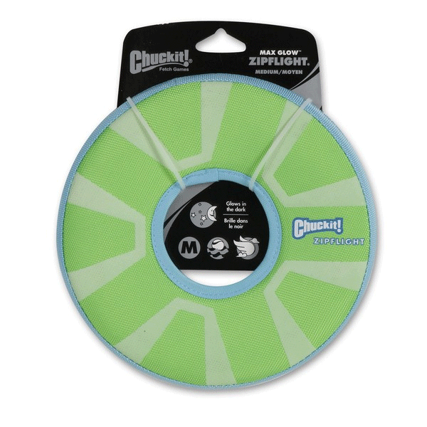 Chuckit Zipflight Max Glow Medium