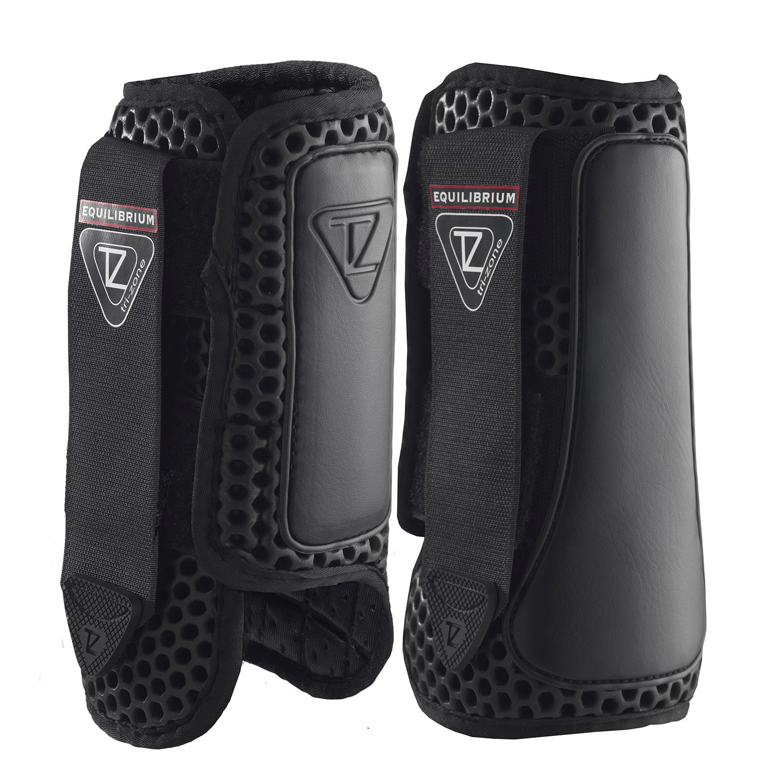 Equilibrium Tri-Zone Impact Sports Boots - Black Front