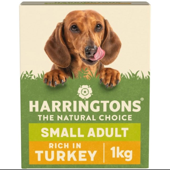 Harringtons Small Dog Complete Rich In Turkey & Rice