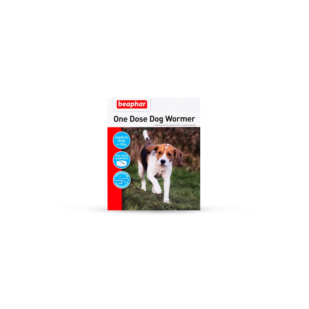 Beaphar One Dose Dog Wormer