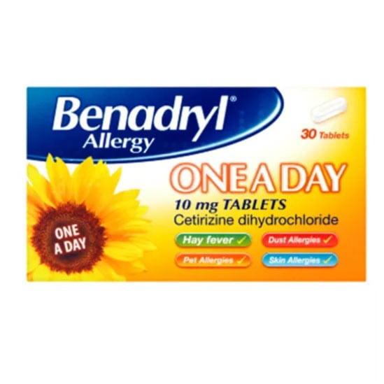 Benadryl Allergy One A Day Capsules (pack of 30)