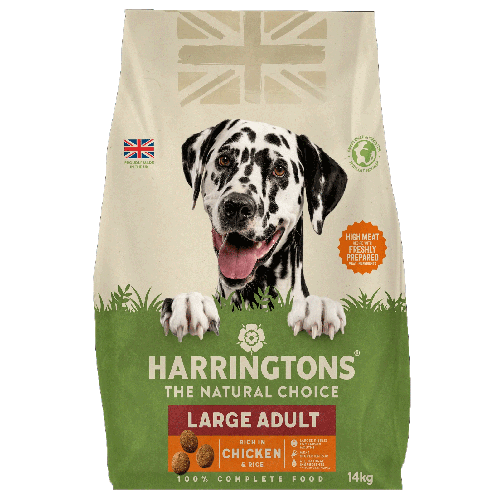 Harringtons Large Breed Adult Dry Dog Food Rich in Chicken & Rice