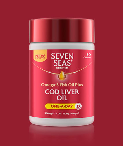 Seven Seas Cod Liver Oil One A Day Capsules