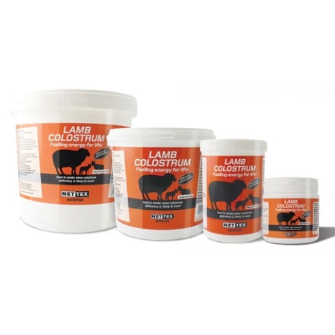 Nettex Lamb Colostrum 500g (20 lamb pack)