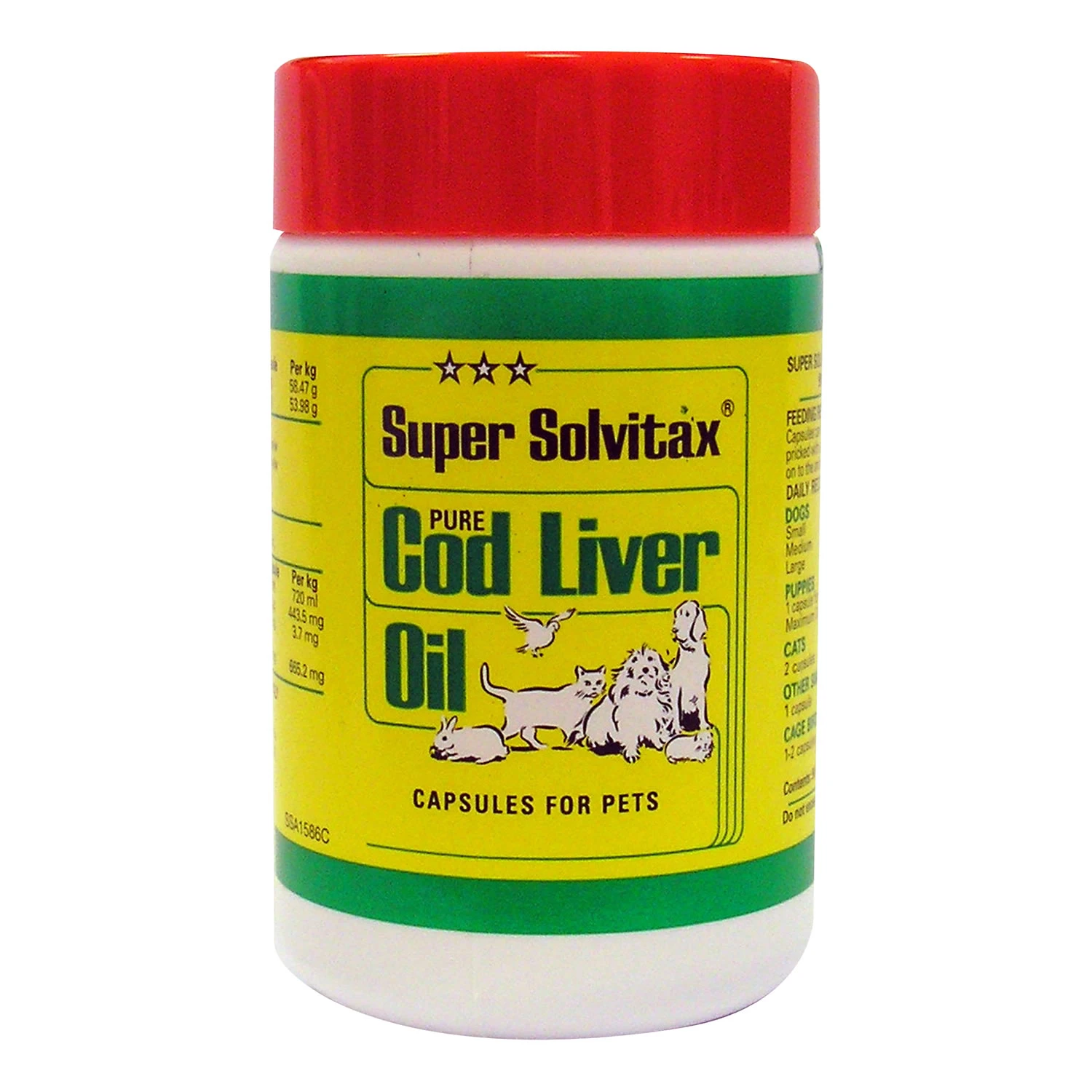 Super Solvitax Cod Liver Oil Capsules 90 PACK