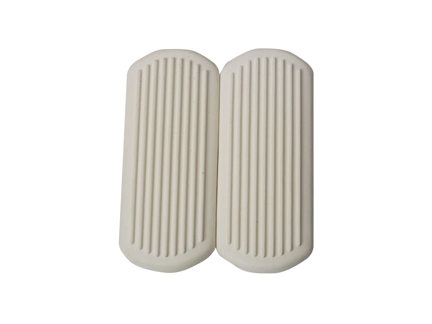 Bitz Stirrup Treads Psob White 4" (100MM) WHITE