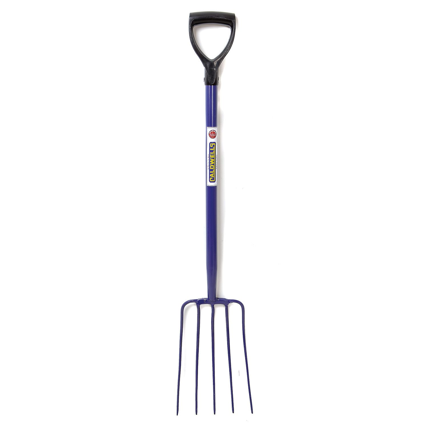 Caldwells 5 Prong Tubular Muck Fork Pyd BLUE