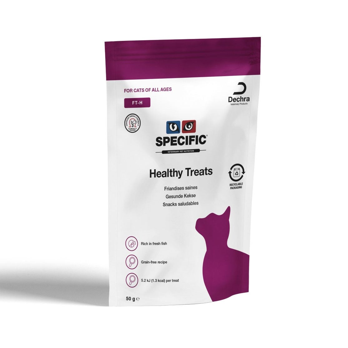 Dechra Specific FT-H Healthy Treats for Cats 50g