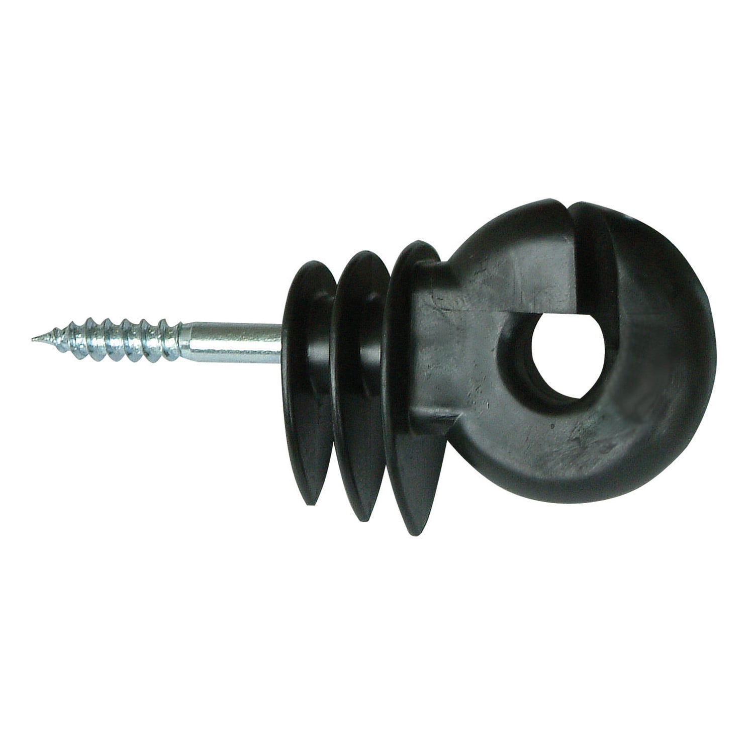 Corral Ring Insulator Big C/W Short Support 25 PACK BLACK