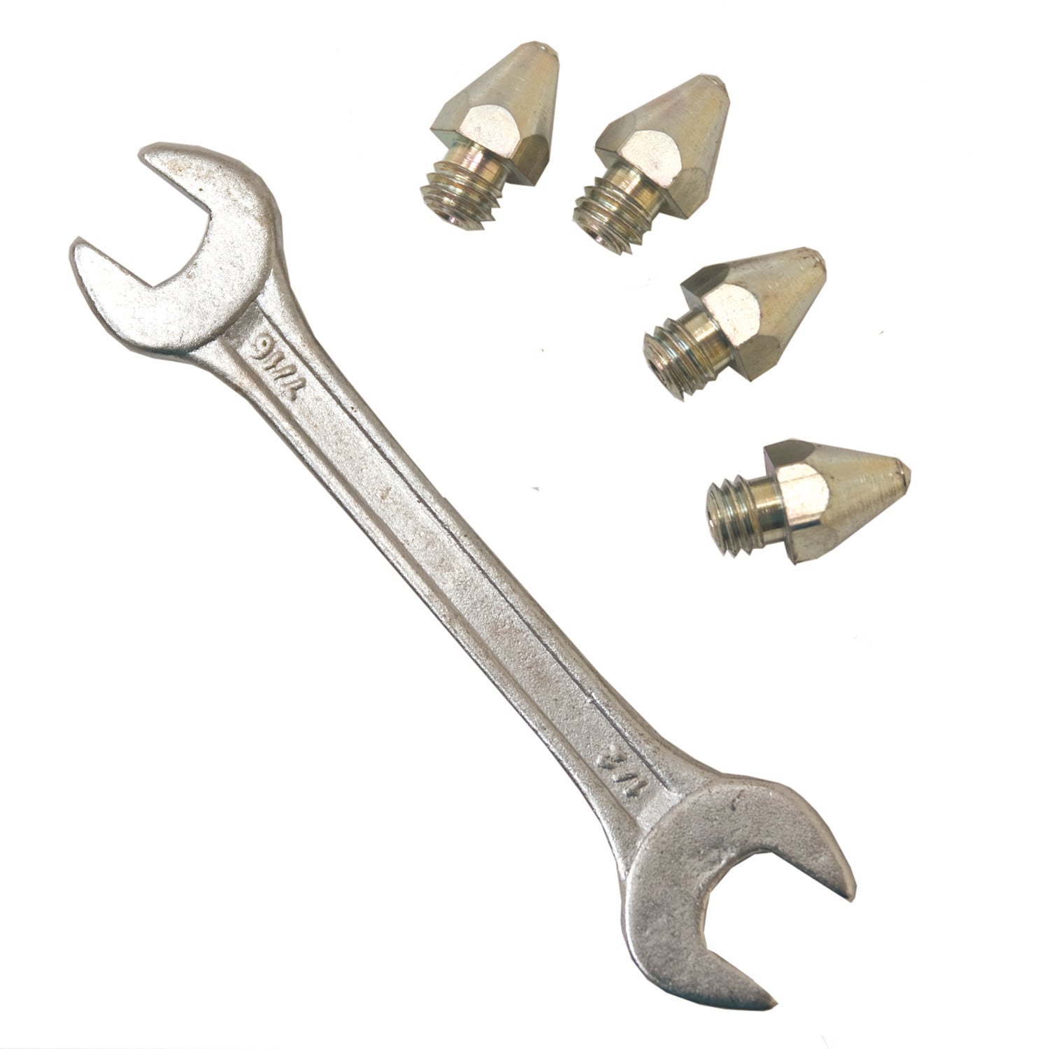 Liveryman Studs Standard Tungsten Tip Plus Spanner 4 PACK
