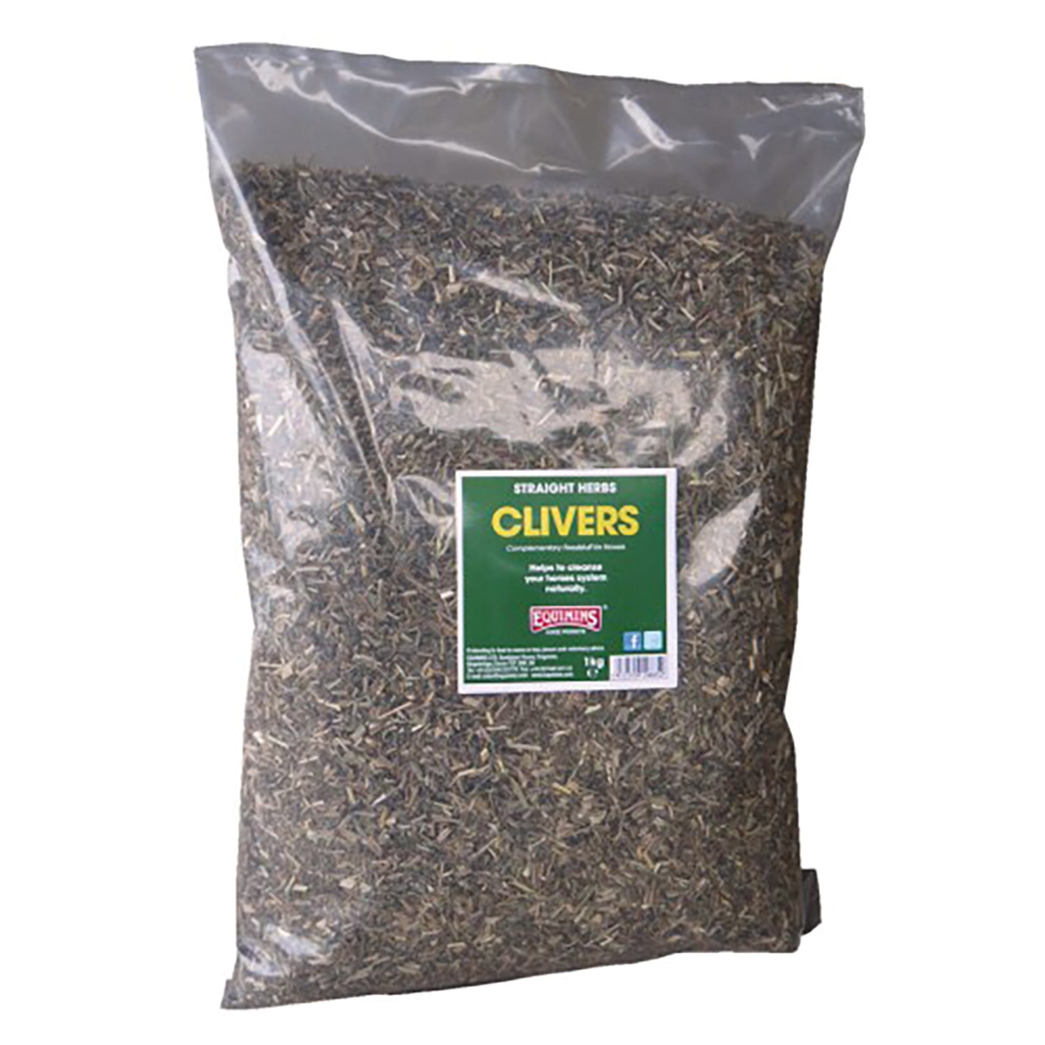 Equimins Straight Herbs Clivers 1 KG