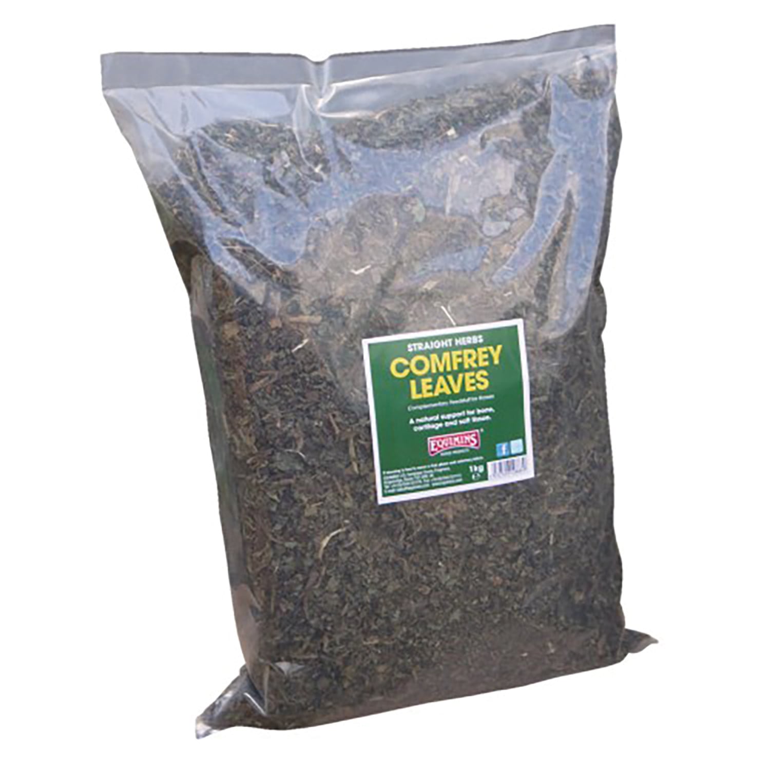 Equimins Straight Herbs Comfrey Leaves 1 KG