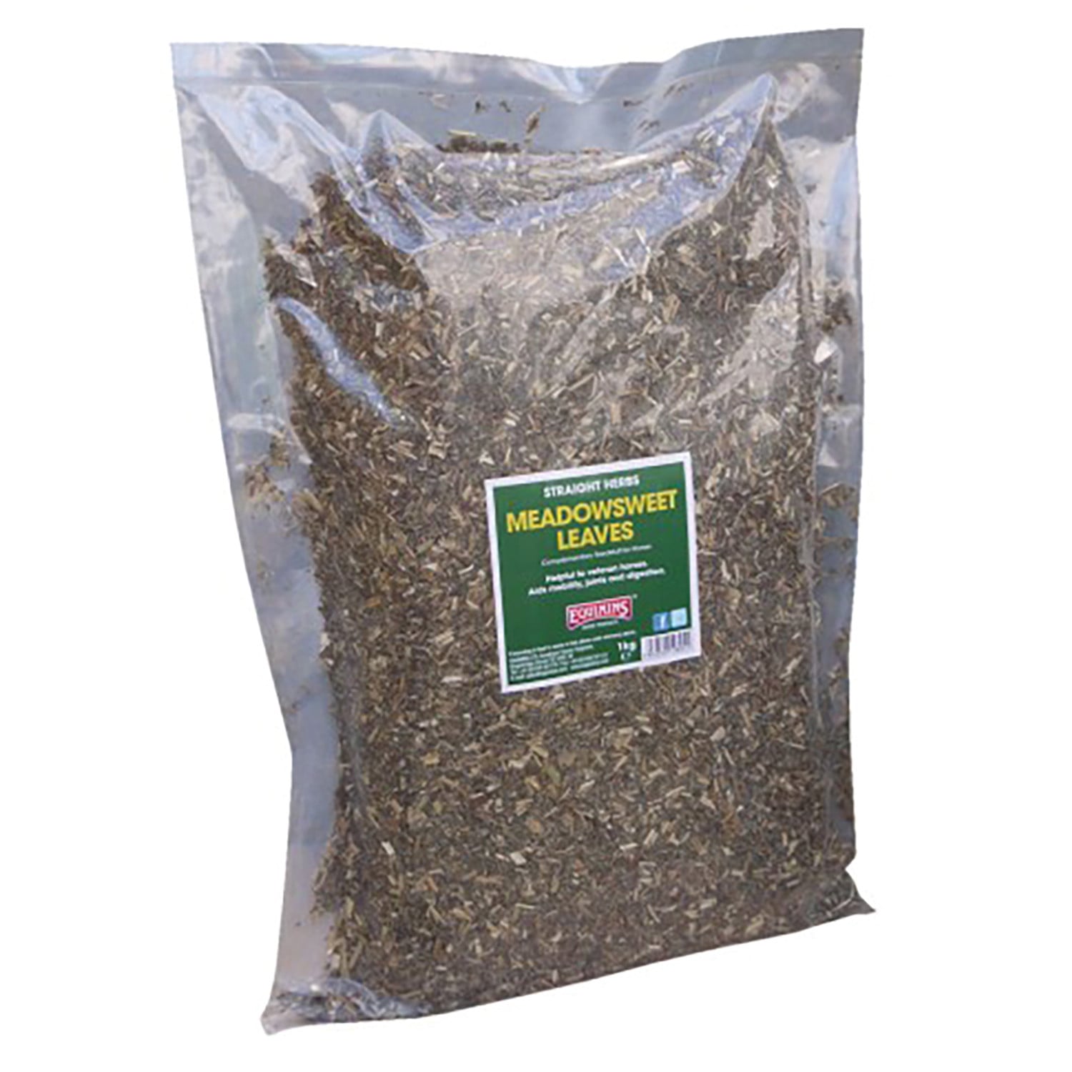 Equimins Straight Herbs Meadowsweet Leaves 1 KG
