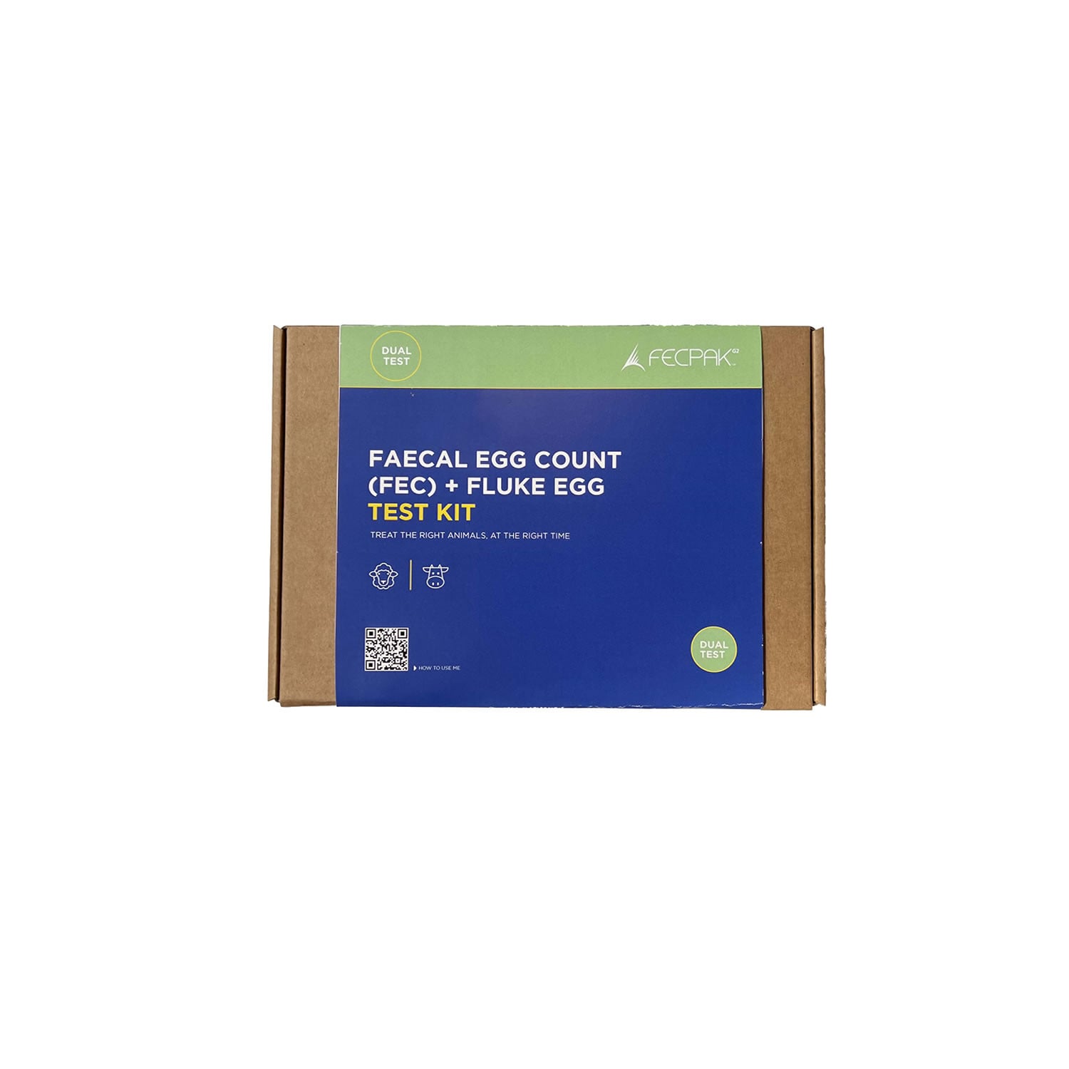 Fecpak Lab Dual Test Kits (Fec & Fluke) 10 PACK