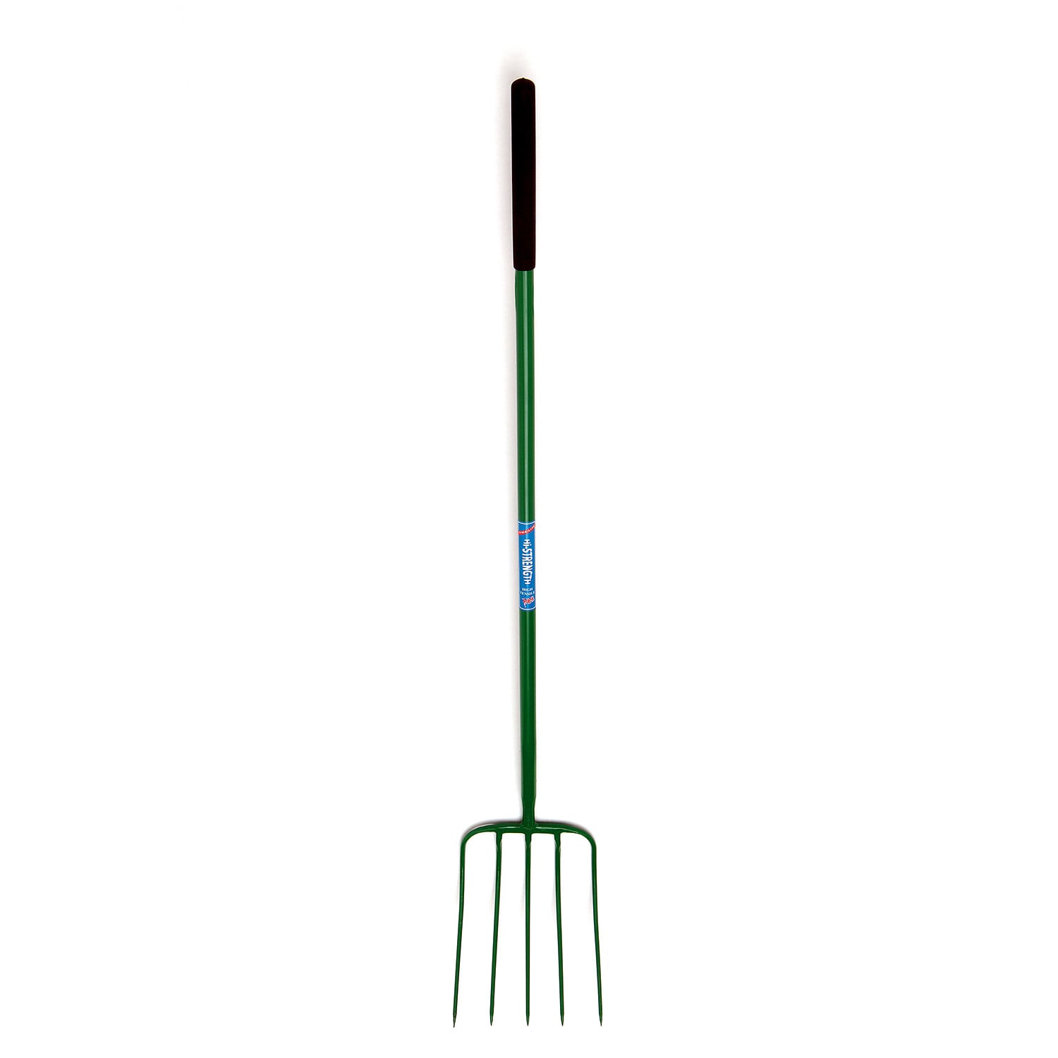 Fynalite Hi-Strength Manure Fork 5 Prong Long 48" GREEN LONG HANDLE