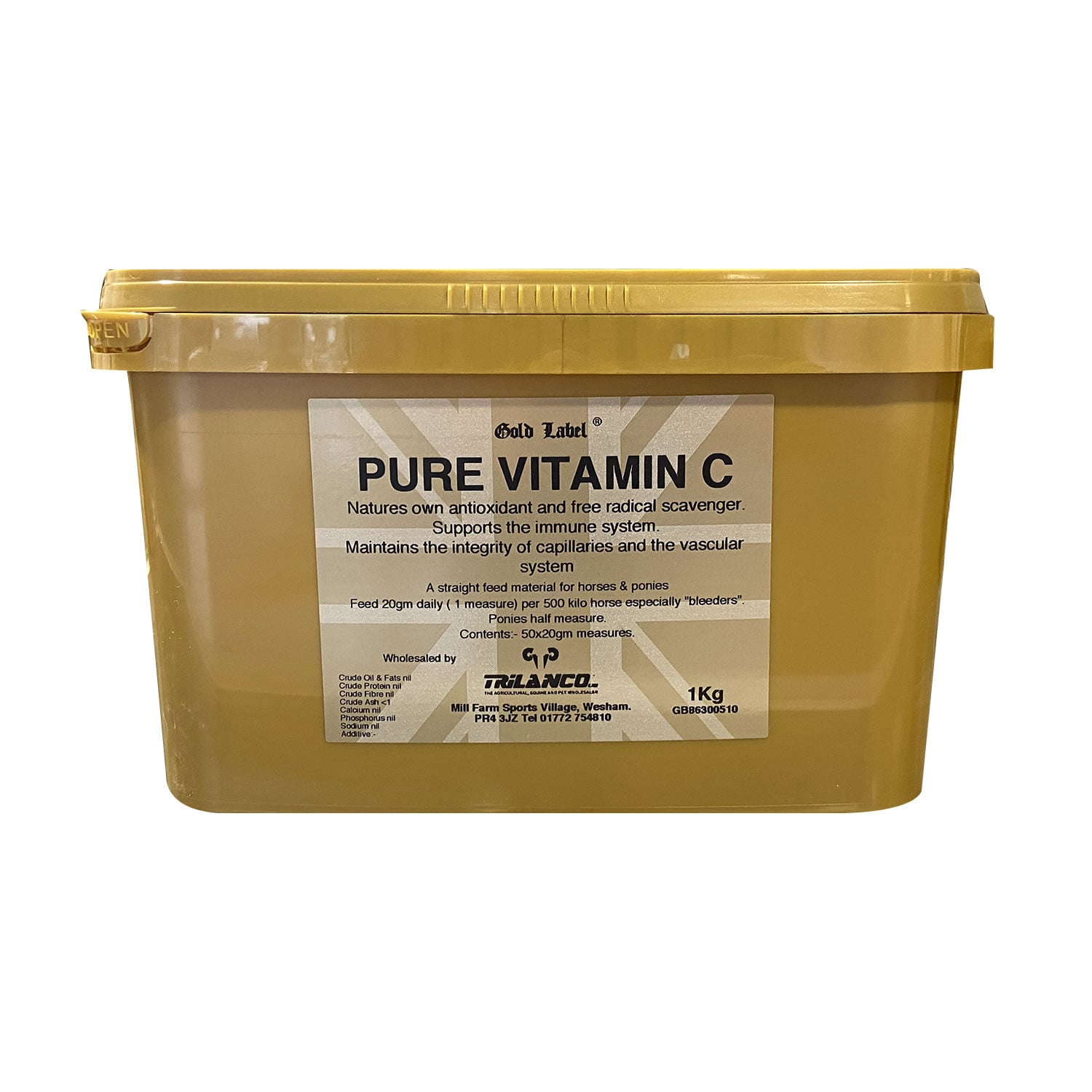 Gold Label Pure Vitamin C 1 KG