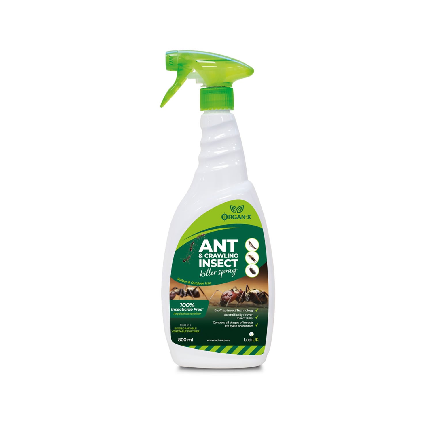 Lodi Organ-X Ant & Crawling Insect Killer Spray 800 ML