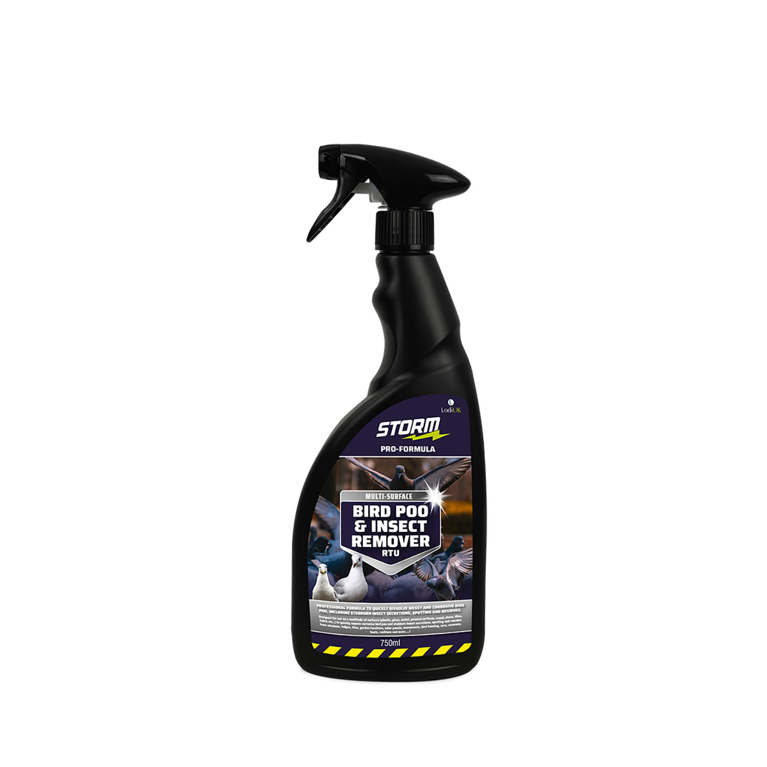 Lodi Storm Pro-Formula Bird Poo & Insect Remover 750 ML