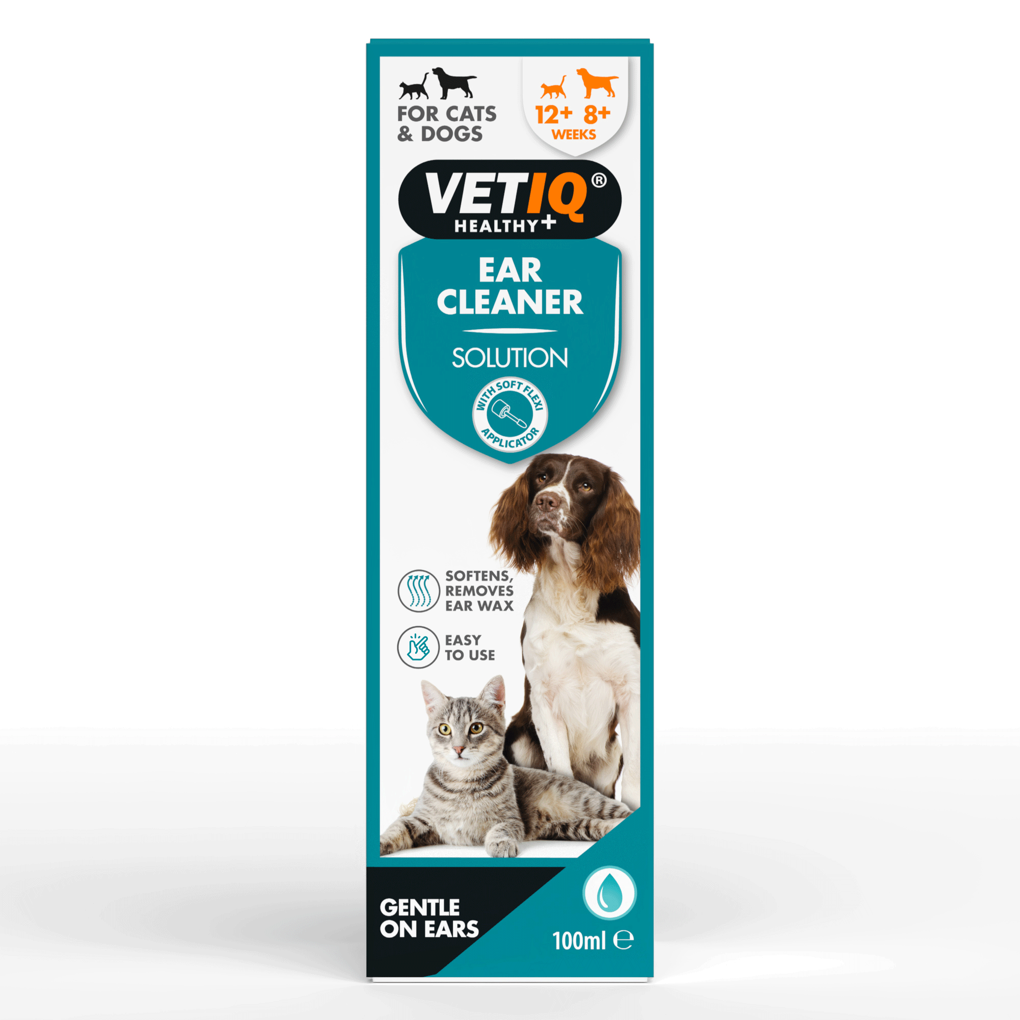 Vetiq Ear Cleaner For Cats & Dogs 100ml