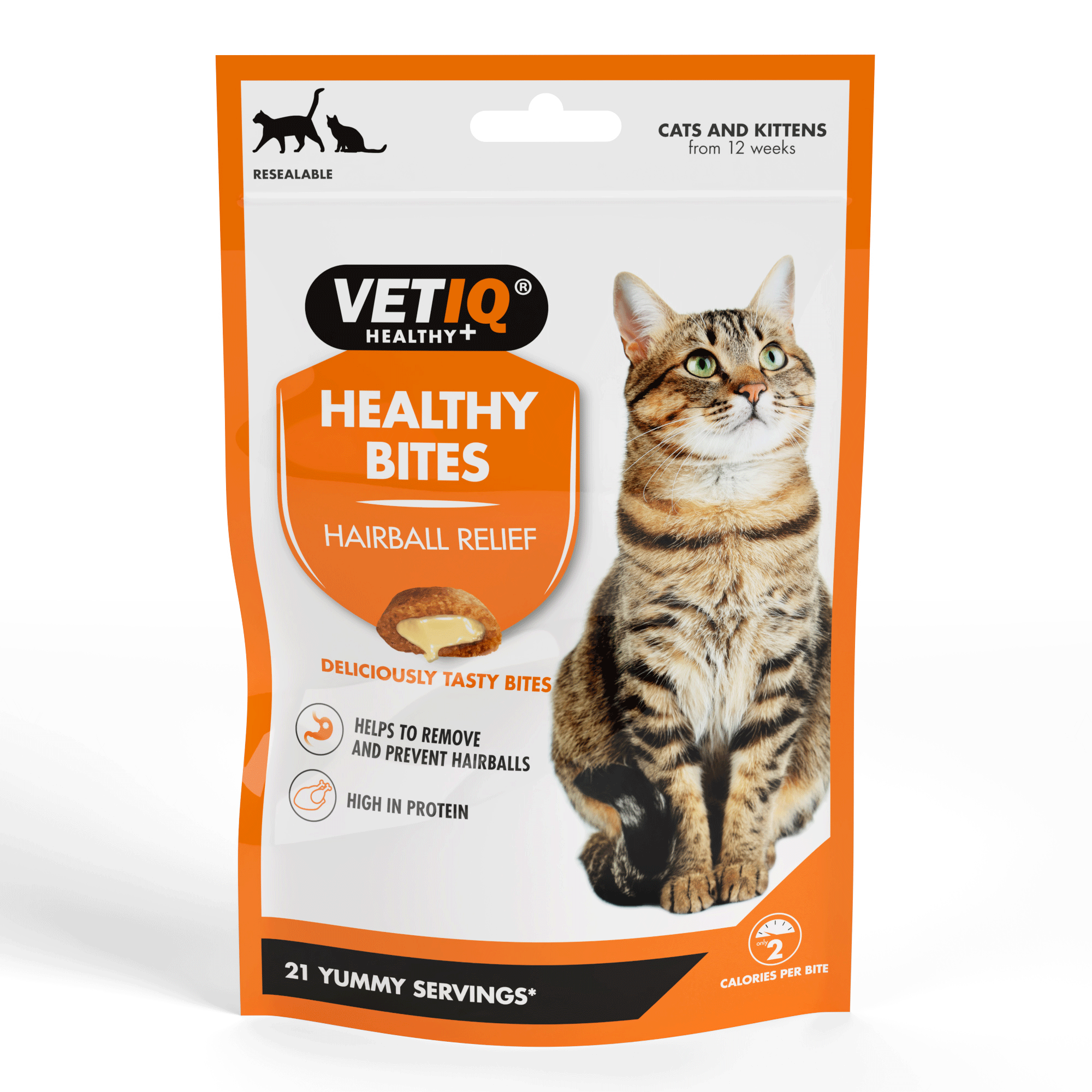 Vetiq Healthy Bites Hairball Relief For Cats & Kittens 65g
