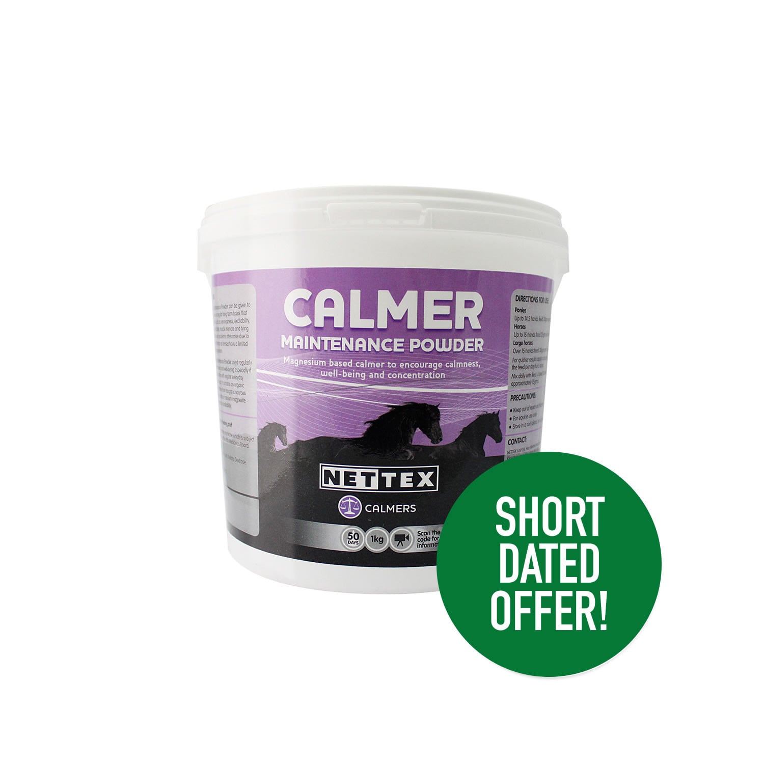 Nettex Equine Calmer Maintenance Powder 1 KG