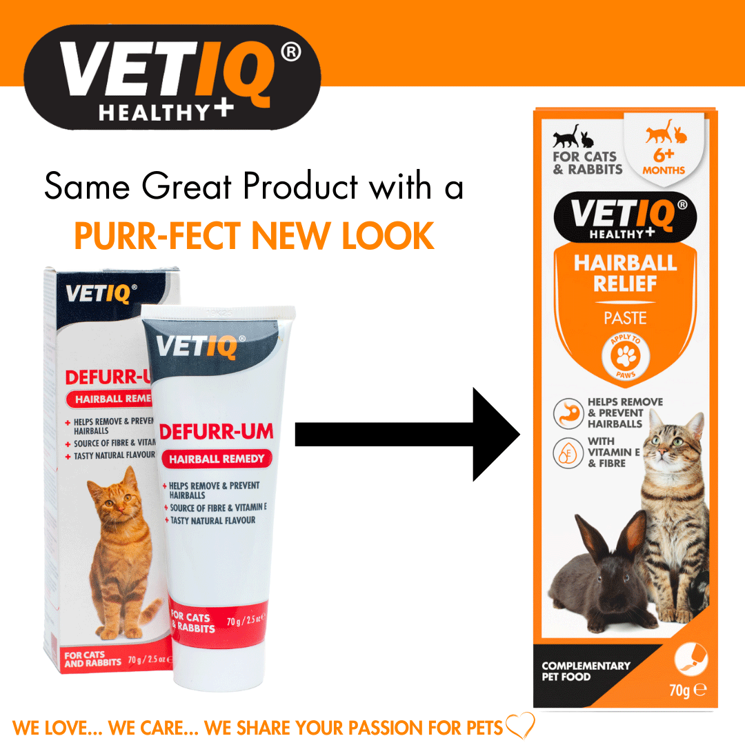 VetIQ Hairball Relief Paste for cats 70g