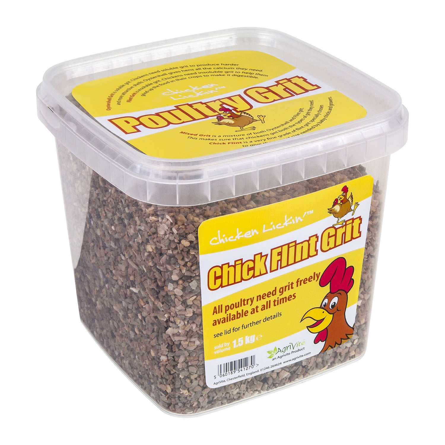 Agrivite Chicken Lickin Chick Flint Grit 1.5 KG
