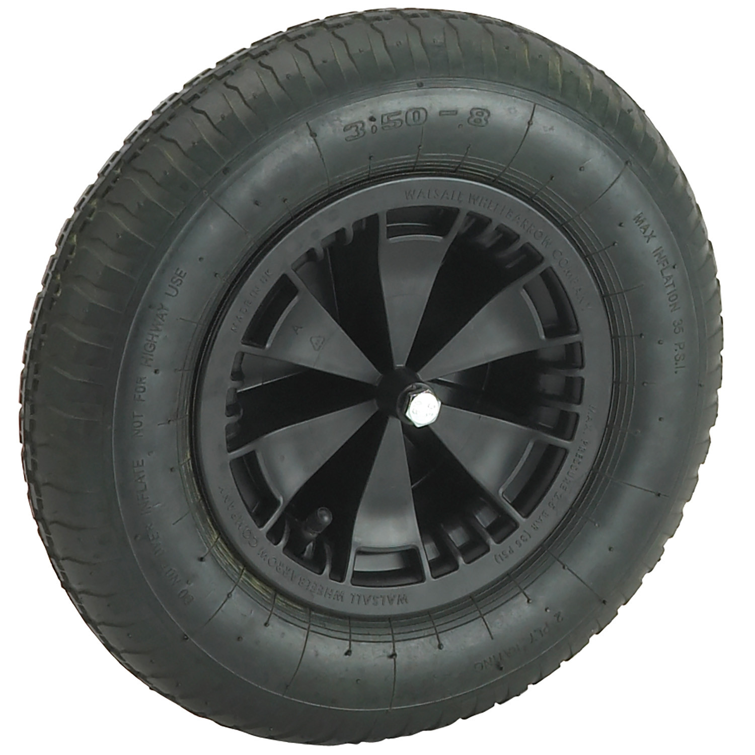 Multi-Purpose Wheelbarrow Spare Pneumatic Wheel EACH