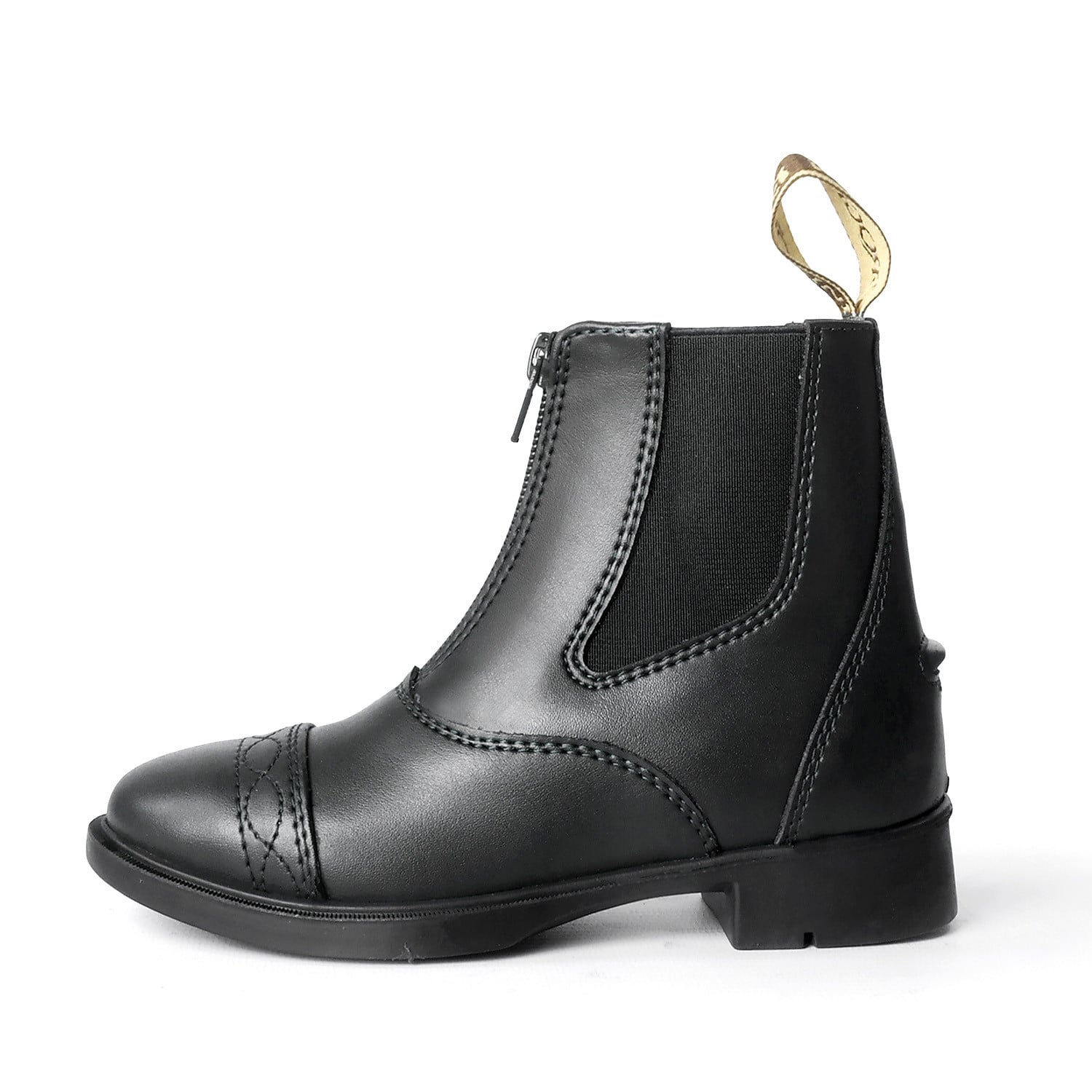 Brogini Tivoli Piccino Yr Paddock Boots Child Black